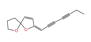 (E)-2-(Hepta-2,4-diyn-1-ylidene)-1,6-dioxaspiro[4.4]non-3-ene